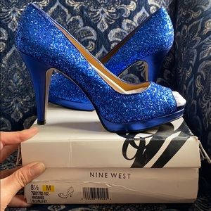 Nine West Danee Shoe in blue